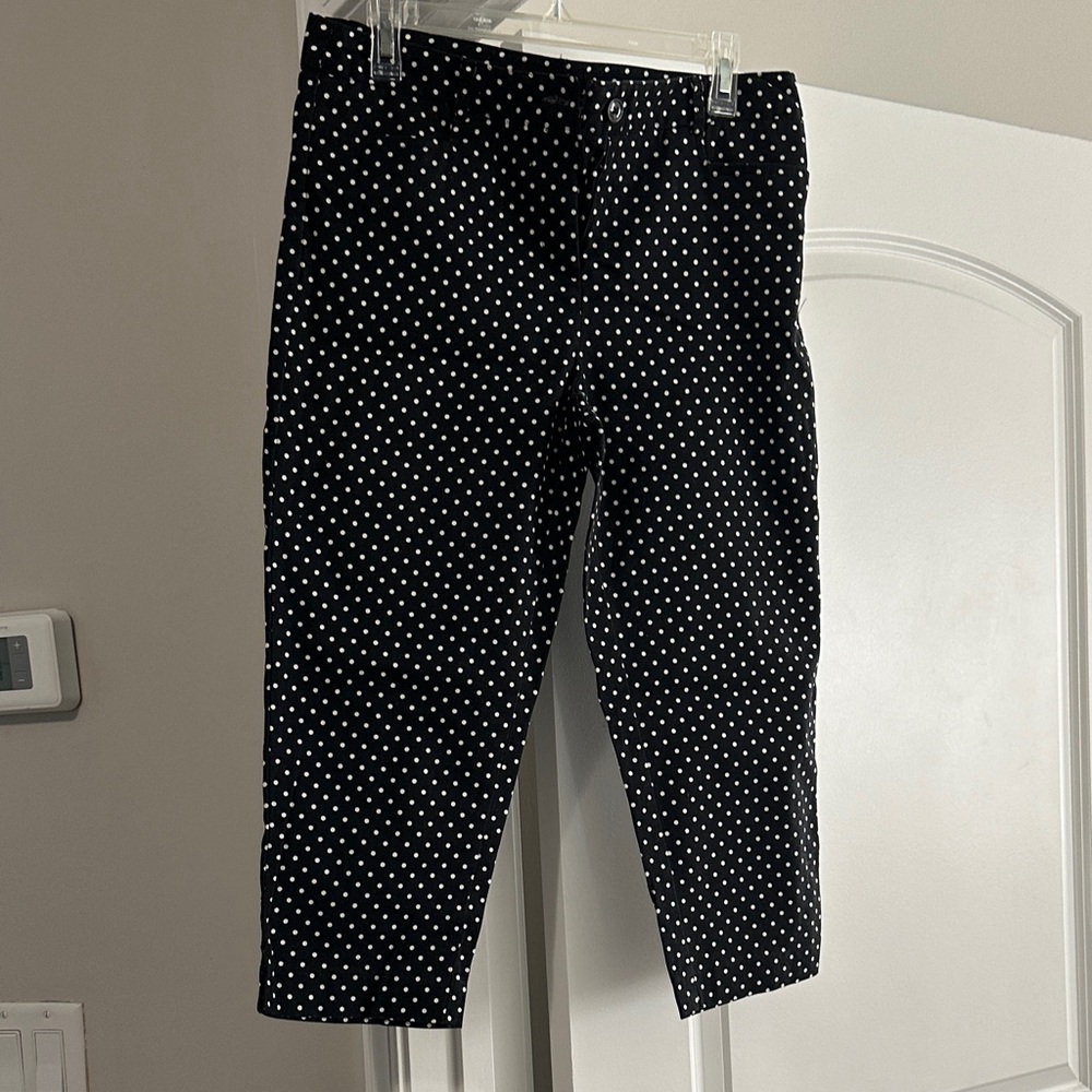 Counterparts Black and White Polka Dot Pants